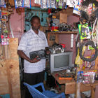 Electronics shop in Nairobi, Kenya